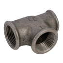 EE EEMI30-12-38-12N - Black Tee Reducing On Run 1/2" X 1/2" X 3/8"