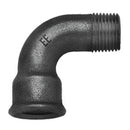 EE EE-MI1A-114N - Black Short Bend 1.1/4" BSP Male X Female