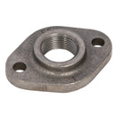EE EE-MI326-112-N - Black Screwed Flange With 2 Bolt Holes 1.1/2" BSP
