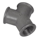 EE EE-MI220-34N - Black Equal Y Piece 3/4" BSP Female