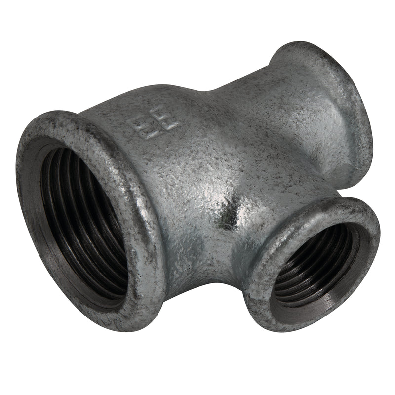 Galv Tee Reducing on Run and Branch 1" x 3/4" x 3/4"; EEMI30C13434 product image by EE