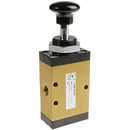 Pneumax 224.32.8.1 - 1/4" BSPP Female Push Button Valve