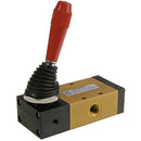 1/4" BSPP Female Lever Valve; 224.32.9.3 product image by Pneumax