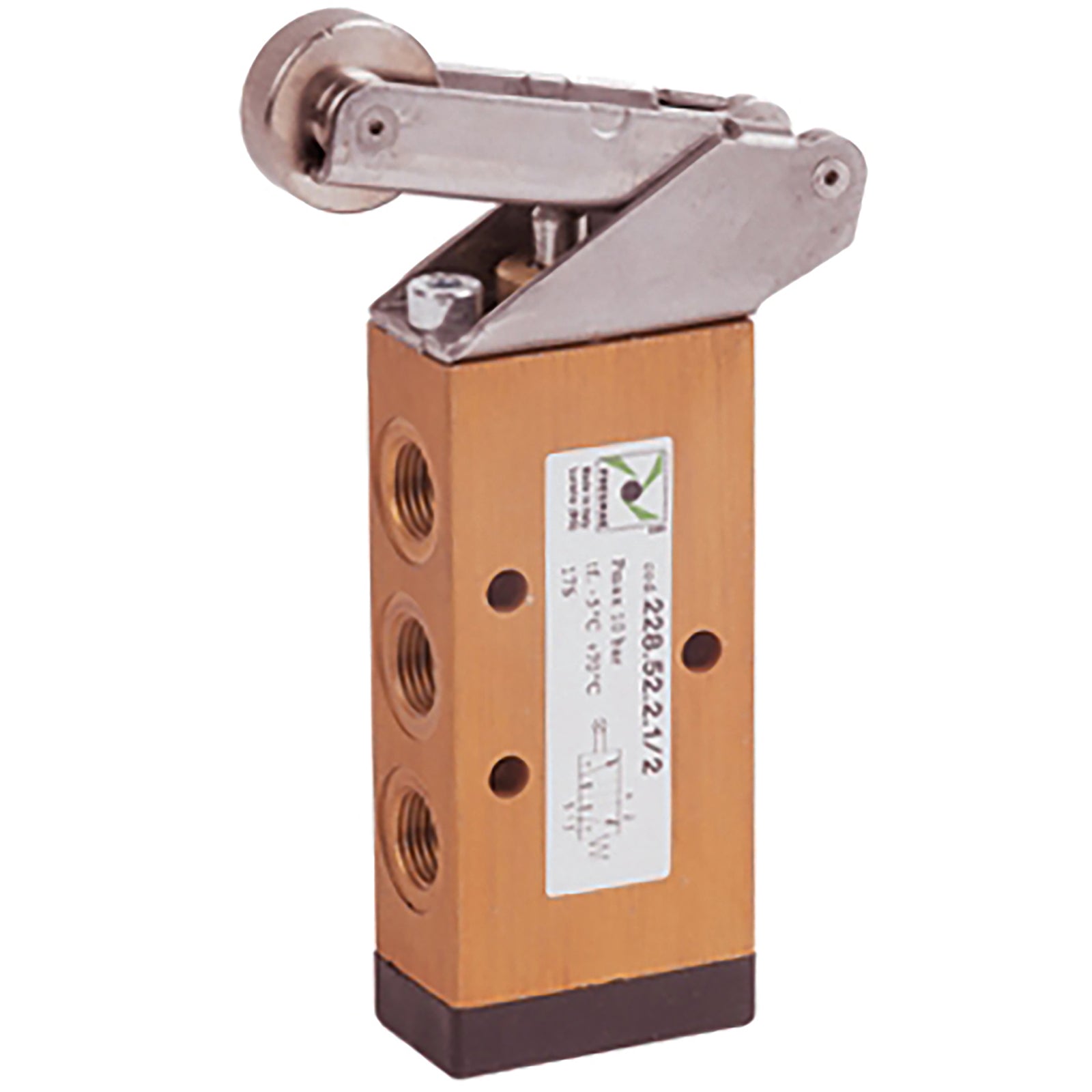 Pneumax 228.52.2.1/2 - 1/8" BSPP Female Lever Valve