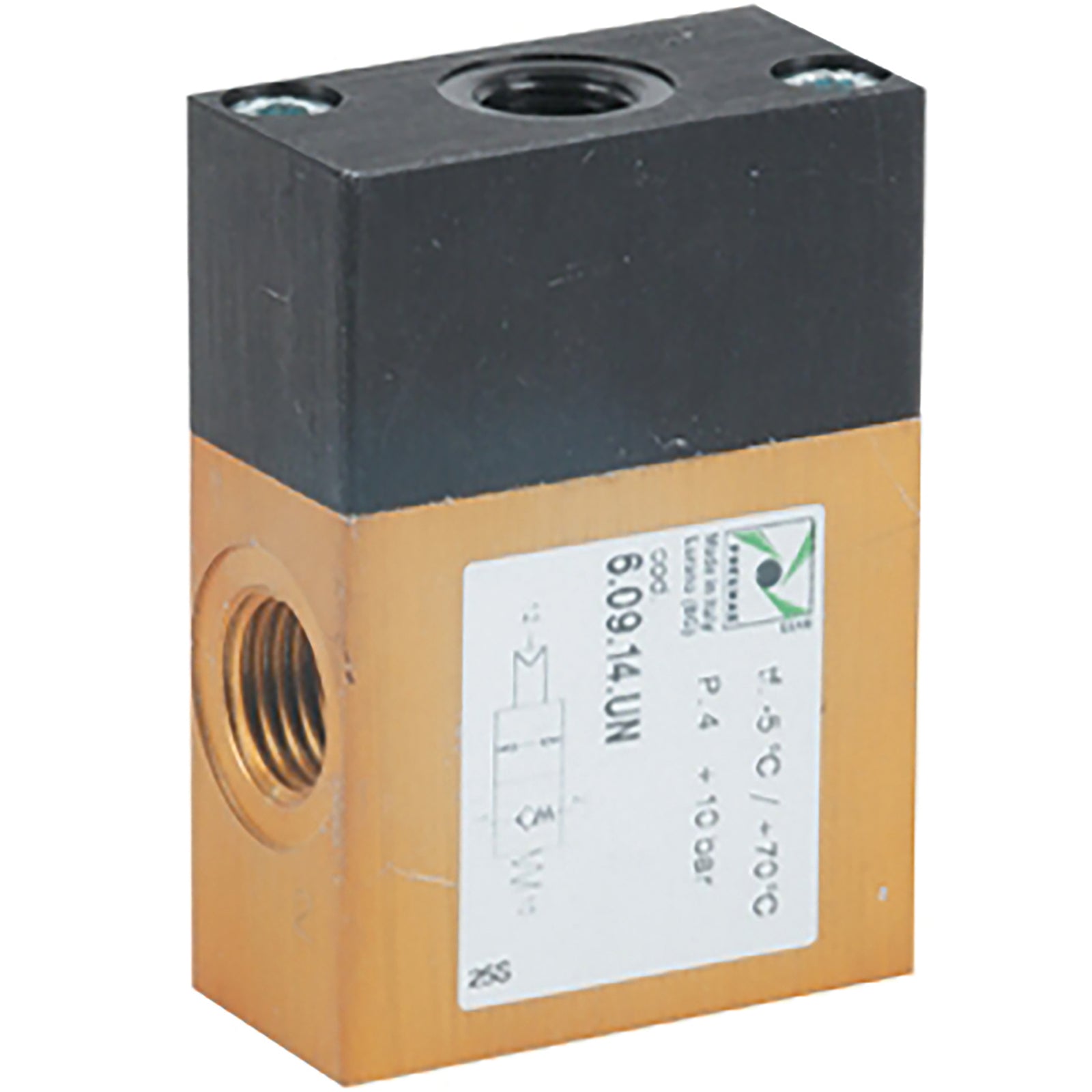 Pneumax 6.09.14.BN - 1/4" BSPP Blocking Valve
