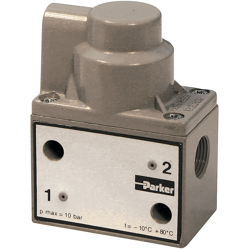1/2" BSPP Female Poppet Valve; B203P product image by Parker