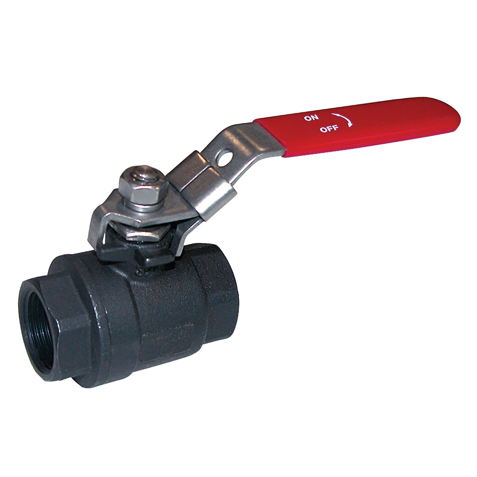 FT Pro 705-112 - 1.1/2" BSP Carbon Steel 2Pce Ball Valve