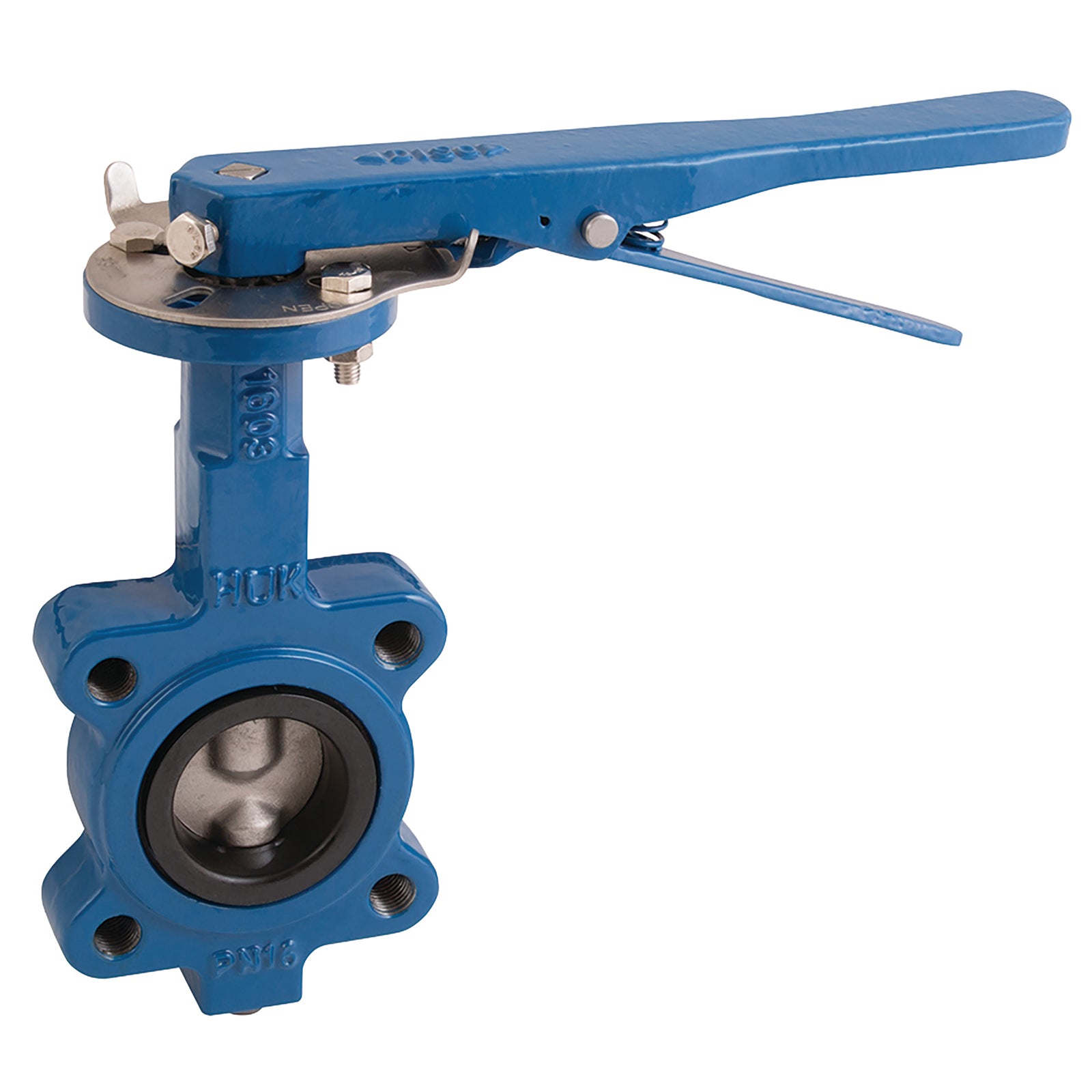 FT Pro 2014LA 161 161 8" Pn10 Lug Bfly Vlv Di/Ss/Epdm Lvr Op