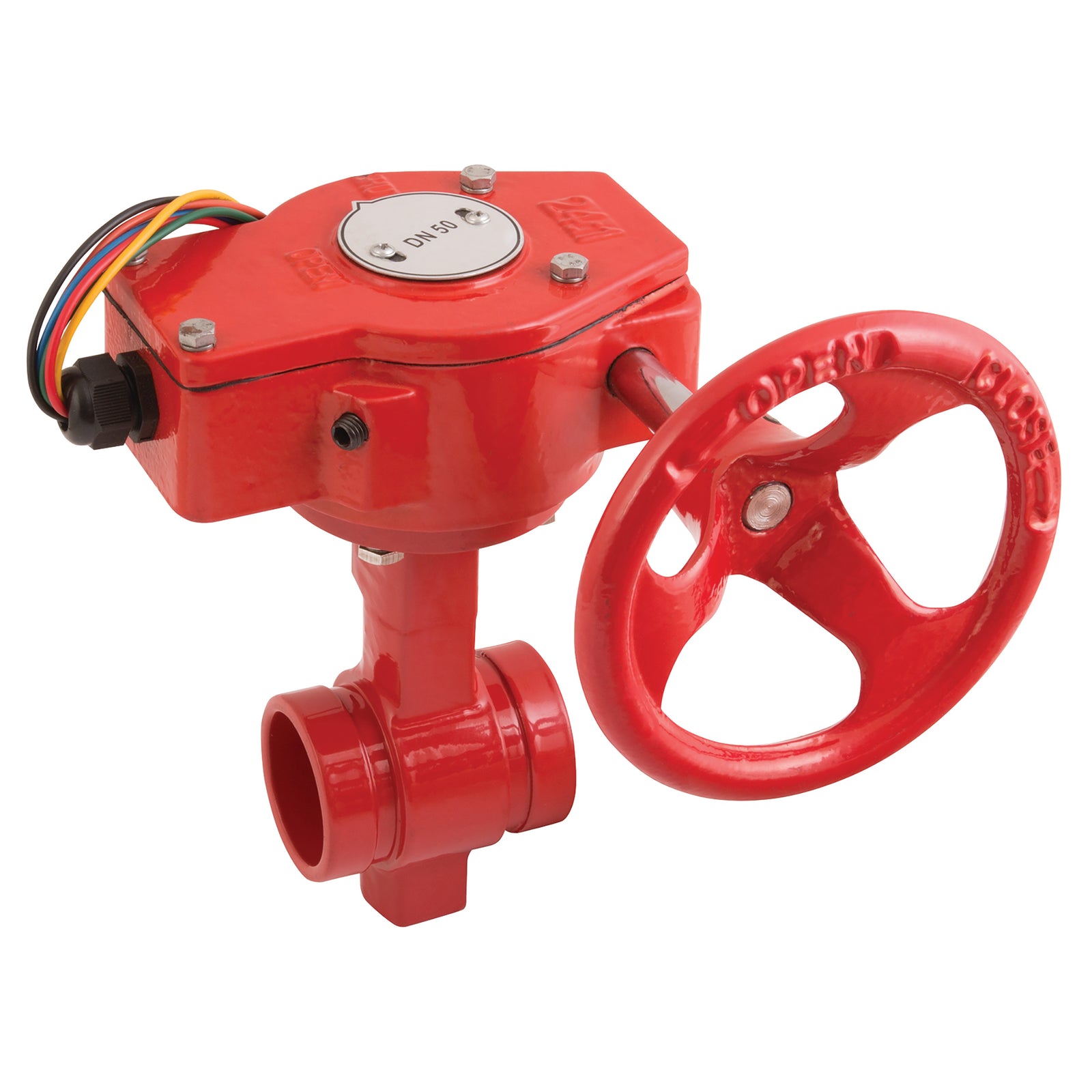 FT Pro 2014GE 12 12 4" Di Grvd Fire Riser Bv Di+Epdm Disc