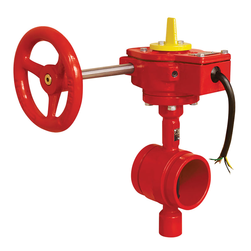 8" UL/FM GROOVED BFLY VVE GEAR; 2114 16 product image by Genebre