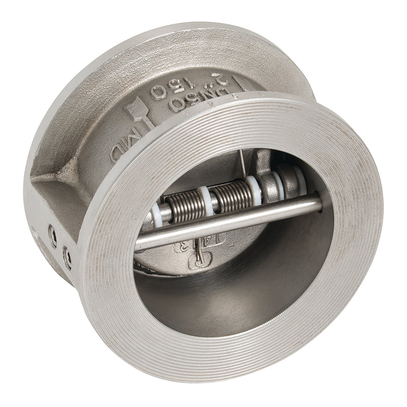 2" PN25 SS DUAL PLATE CHECK VLV; 2402 09 product image by Genebre