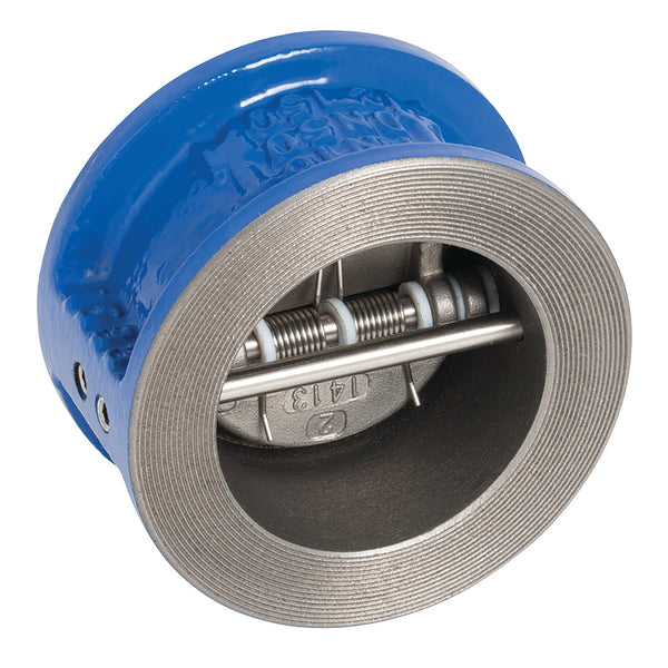 6" WAFER DUAL DISC CHECK Valve; 2401 14 product image by Genebre