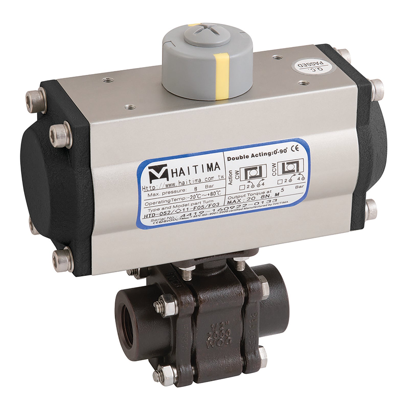Haitima HDA 2011KMD-1C 2011KMD-1C 1" Nbsw Cs 3Pc Fsas Bv Da Act