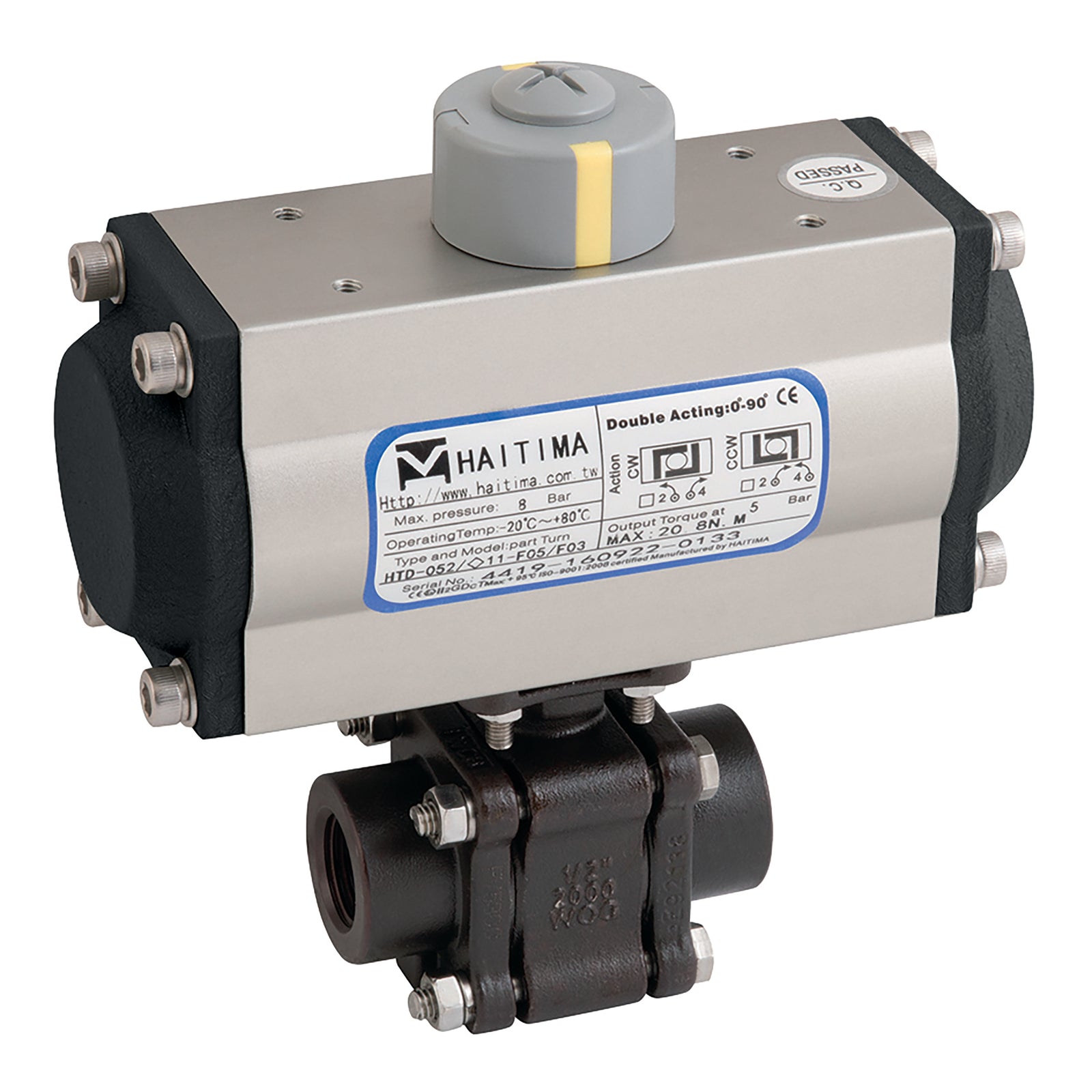 Haitima HSA 2013KMD-212C 2013KMD-212C 2.1/2" BSP Cs 3Pc Fsas Bv Sa Act