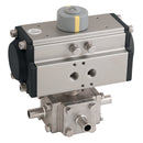 1" ODBW SS 3WT BV F/W HAIT DA ACT; HSA 2057CBT-1 product image by Haitima