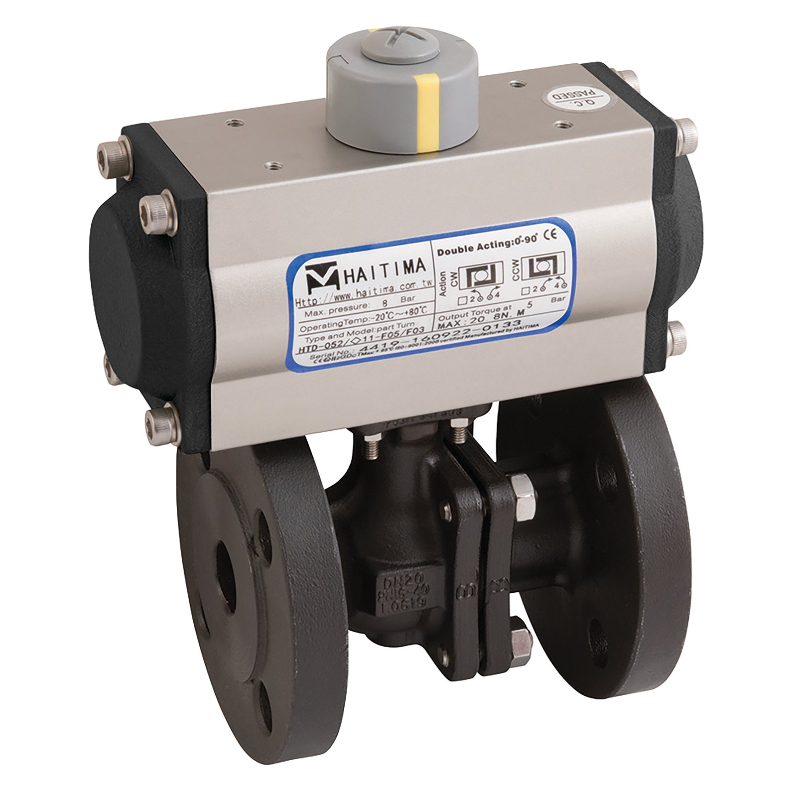 Haitima HDA 2019D 10C 2019D 10C 2.1/2" Pn16 Cs Fsas Fbbv F/W Hait Da Act