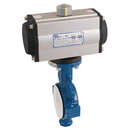 10" WAFER BFLY PTFE LINED HAIT DA ACT; HDA 2014WP 18 product image by Haitima, FT Pro