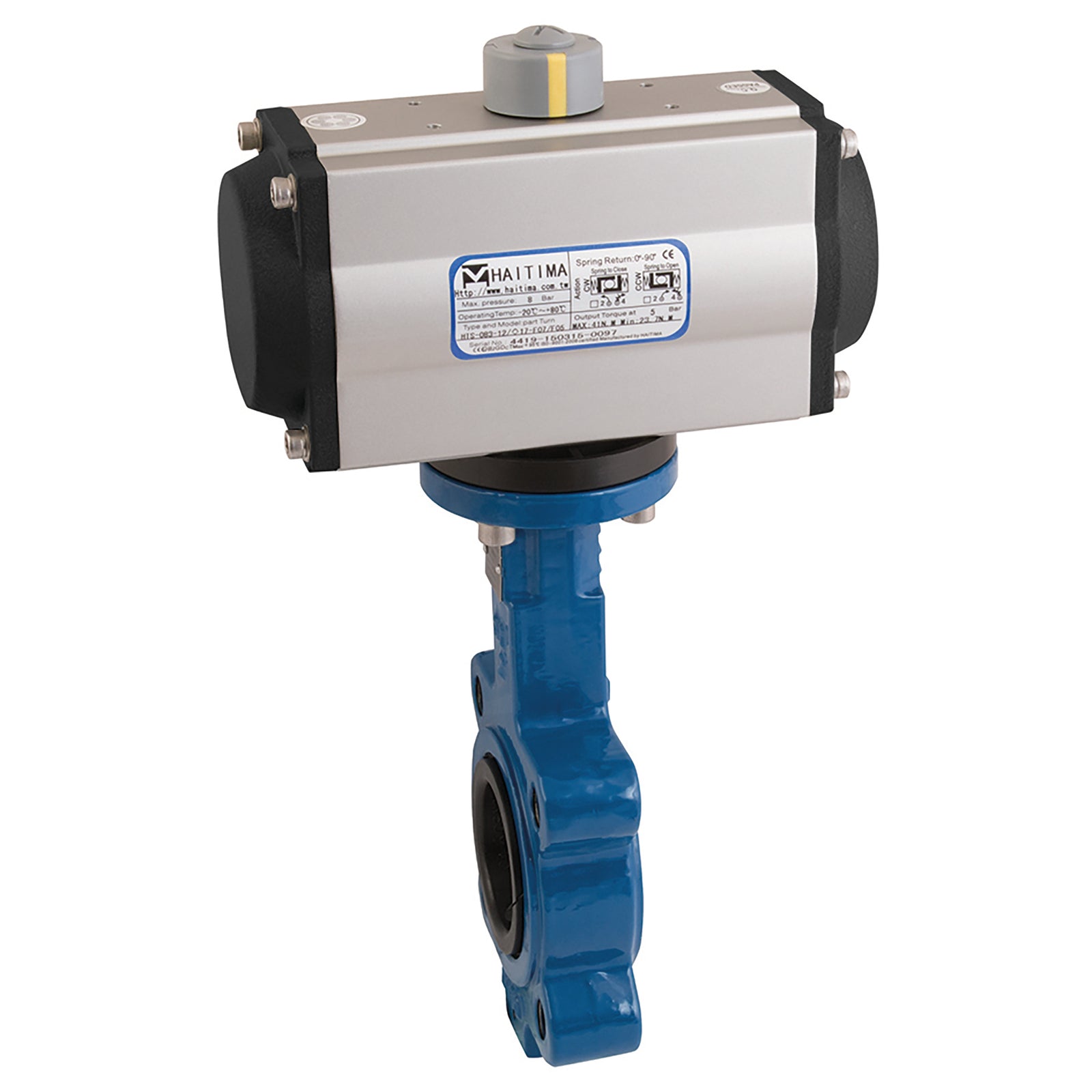 Haitima, FT Pro HDA 2014LV 08 2014LV 08 1.1/2"Pn16 L+T Bfly Ss/Ss/Fpm Hait Daact