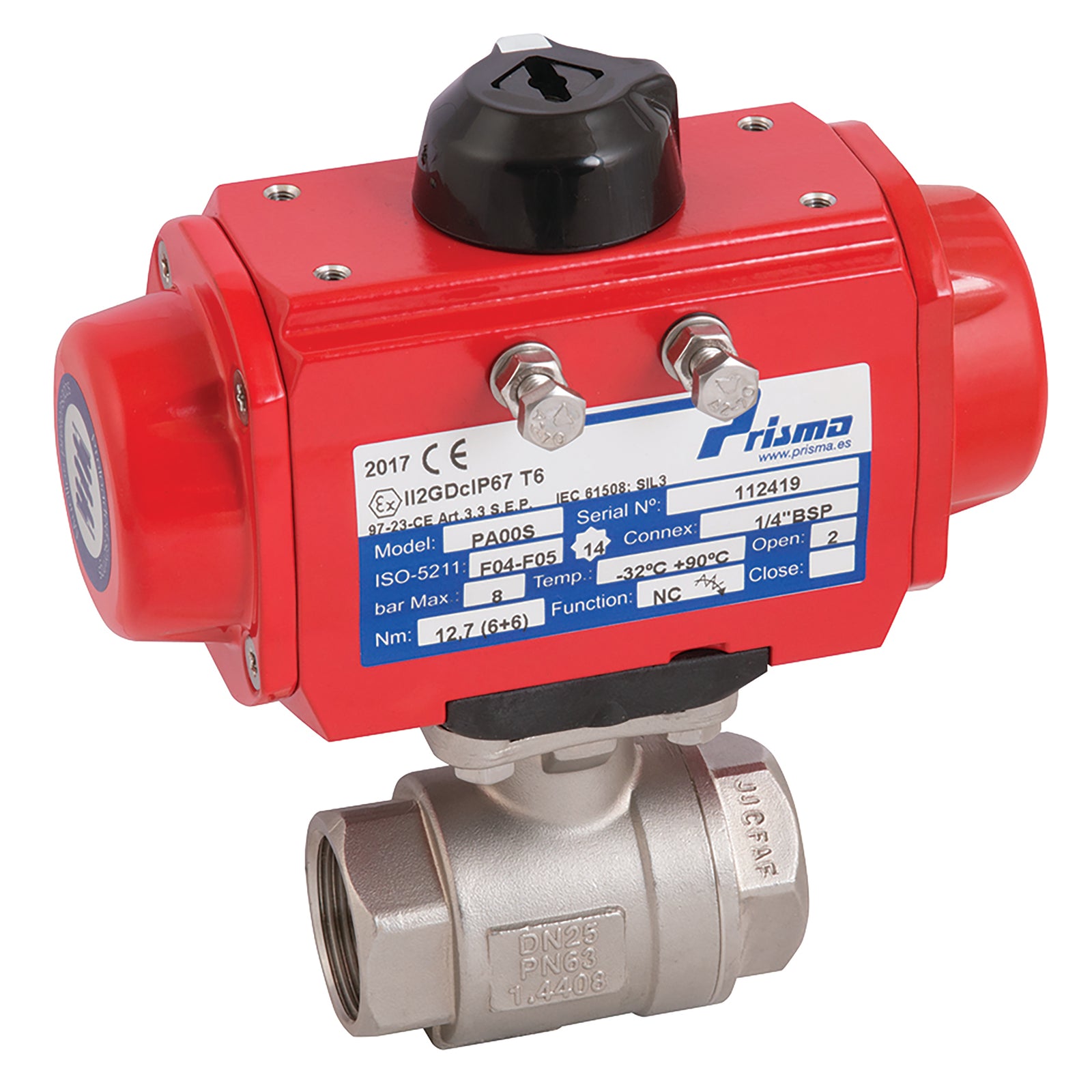 Haitima SA 2006SD-12 2006SD-12 1/2" BSP Ss 2 Pce Bv F/W Prisma Sa Act