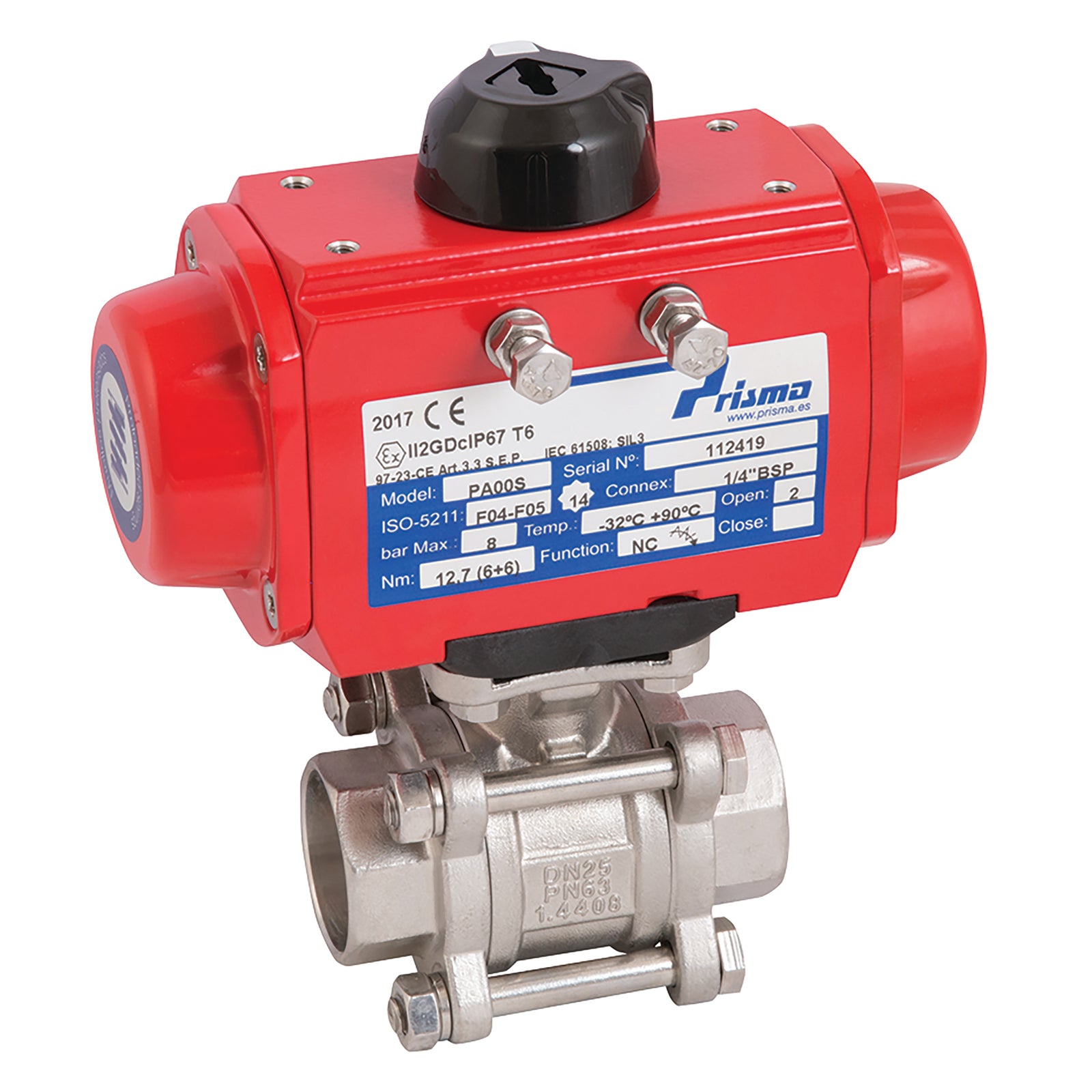 Haitima SA 2011ND-2 2011ND-2 2" Nbsw Ss 3Pc Fbbv F/W Prisma Sa Act