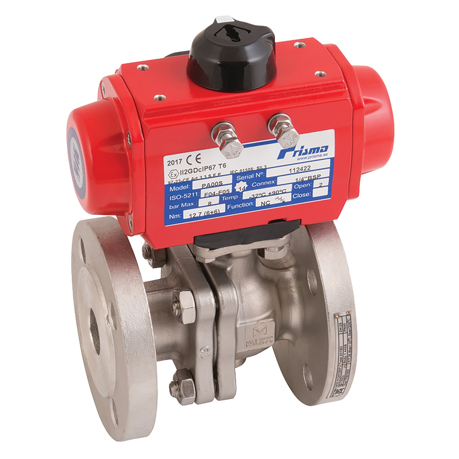 Haitima SA 2019D 11 2019D 11 3" Pn16 Ss Fsas Fbbv F/W Prisma Sa Act