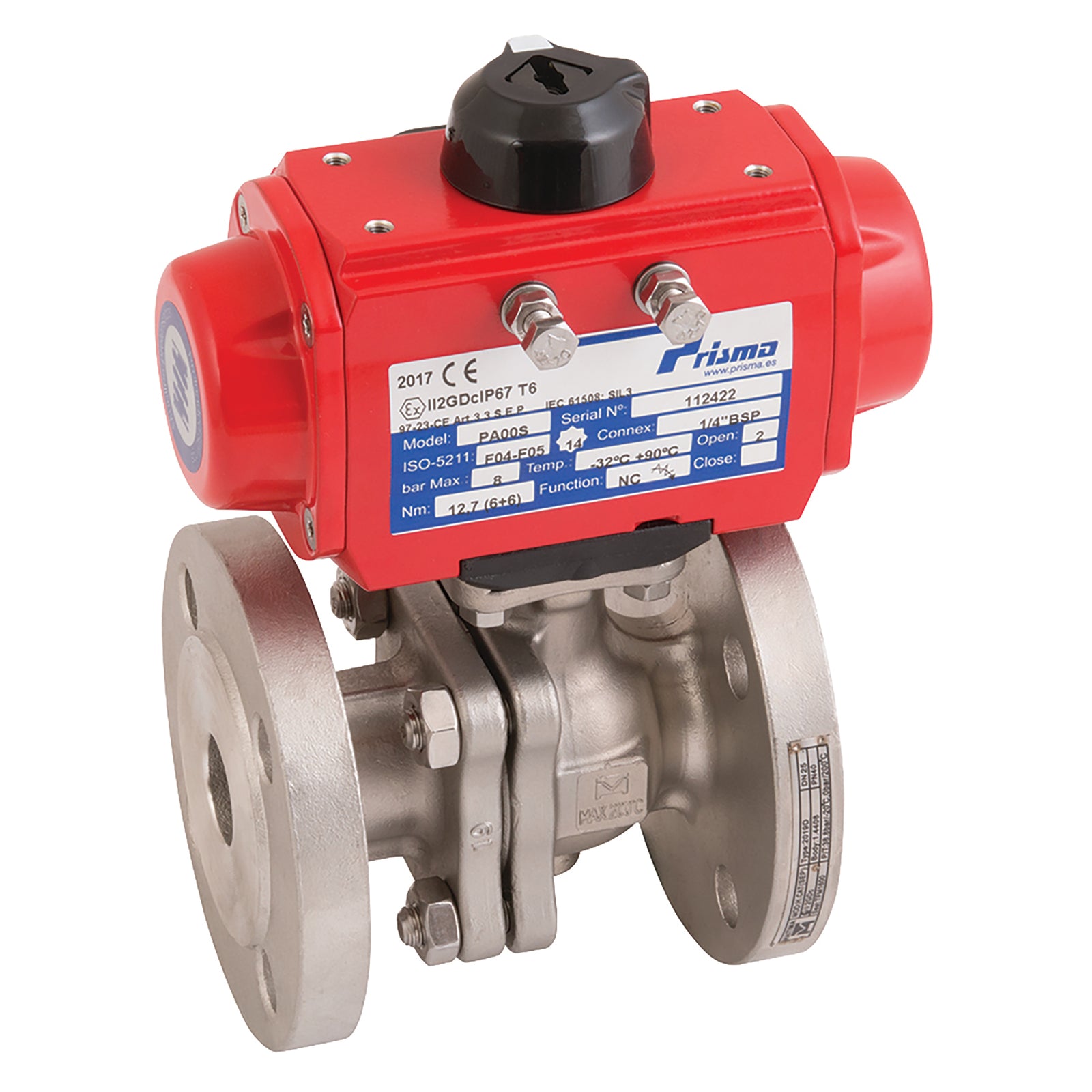 Haitima DA 2020D 04 2020D 04 1/2" Asa150 Ss Fsas Fbbv Prisma Da Act