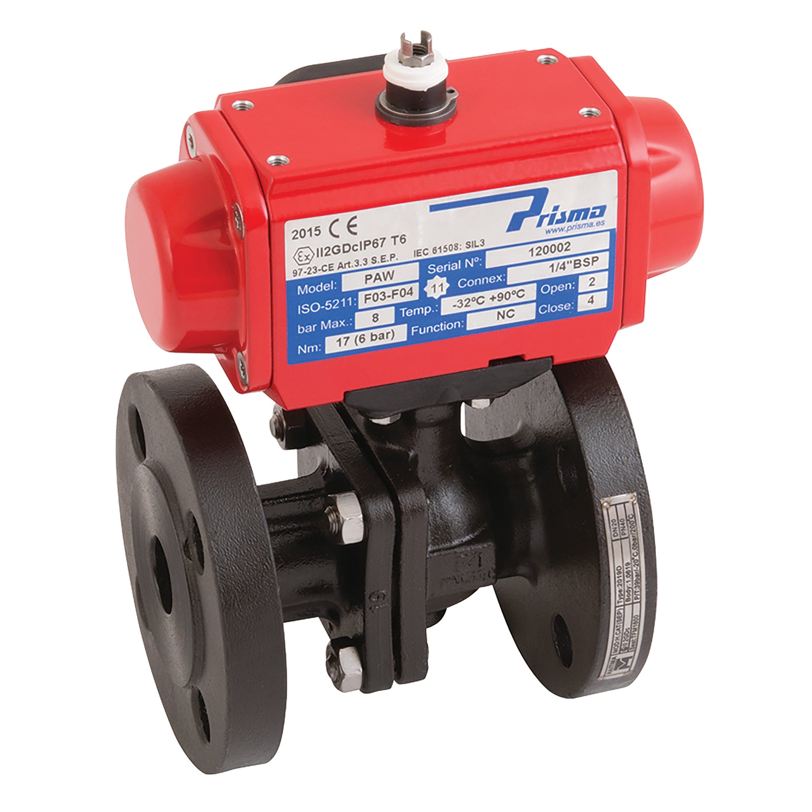 Haitima DA 2020D 12C 2020D 12C 4" Asa150 Cs Fsas Fbbv F/W Prisma Da Act
