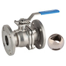 2" ASA150 FL SS 90o VPORT DM BV LVR; 2528A 09V90 product image by Prisma, Genebre