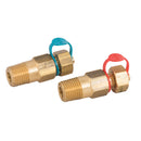 FT Pro HUKTP-12 - 1/2" BSP Brass Test Point Blue