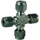 Ham-Let 7102L-SS-12 - 12mm Tube OD Union Cross