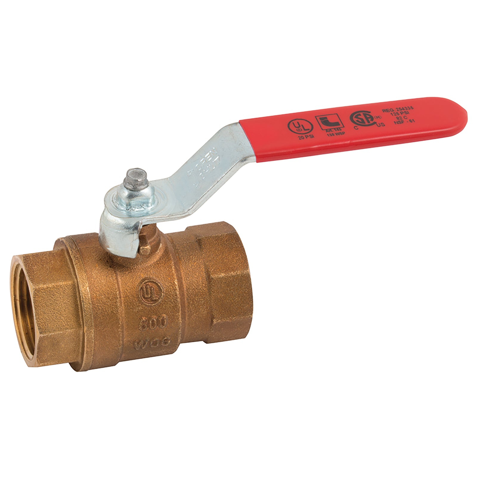 ITAP IT145-34 - 3/4" Npt Fem Brass Ball Valve