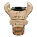 LUDECKE GMBH KAA 38 38 Us Male Claw Coupling 3/8" Npt