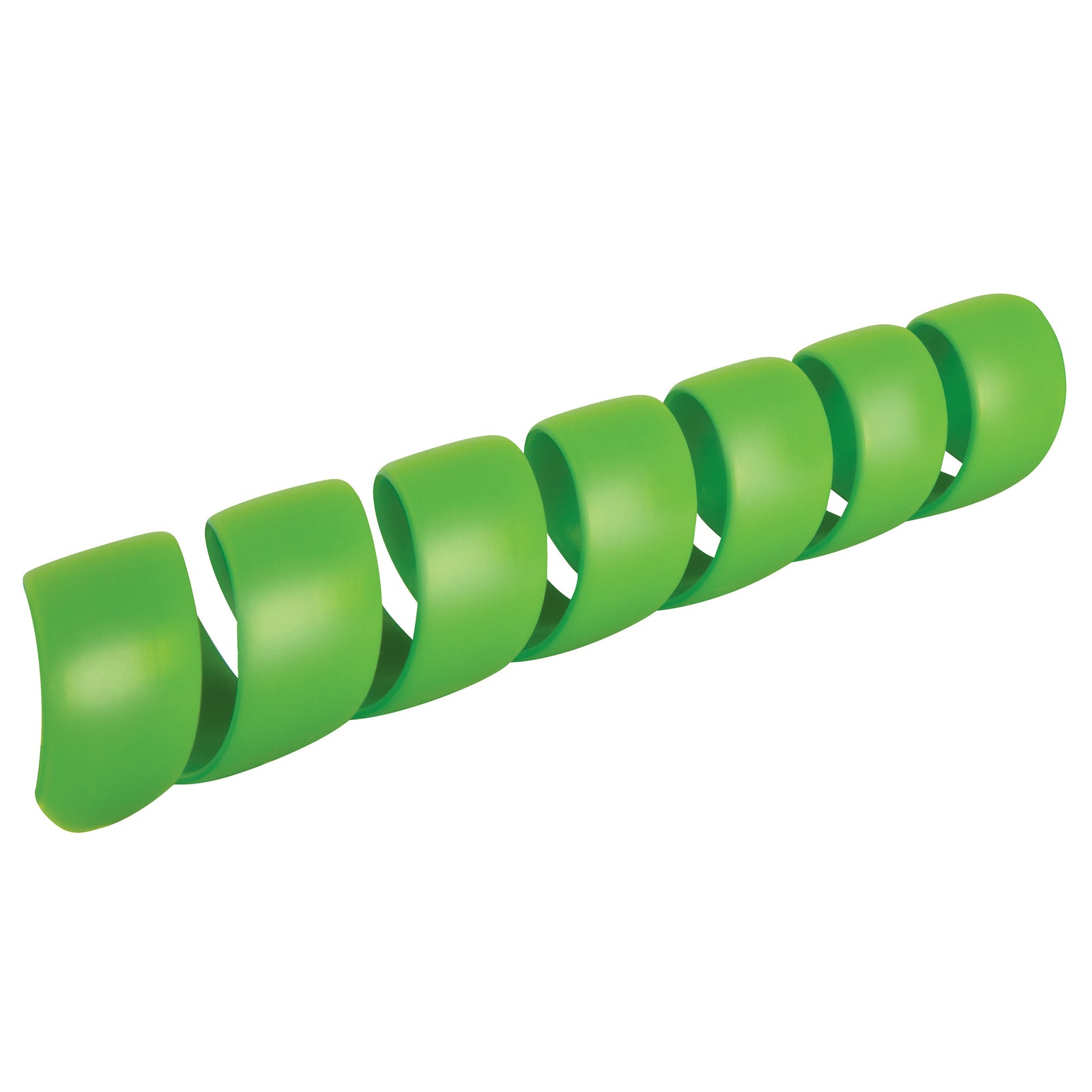 FT Pro FGSG-130 - 130mm Inside Diameter, Hydraulic Protective Hose Sleeve, Hi-Vis Green, Polypropylene, Spiral Guard, 10 Metre Length, Working Temperature -30°C To +140°C,