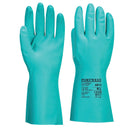 Nitrosafe Chemical Gauntlet Green XS, Portwest; A812GNRXS product image by Portwest