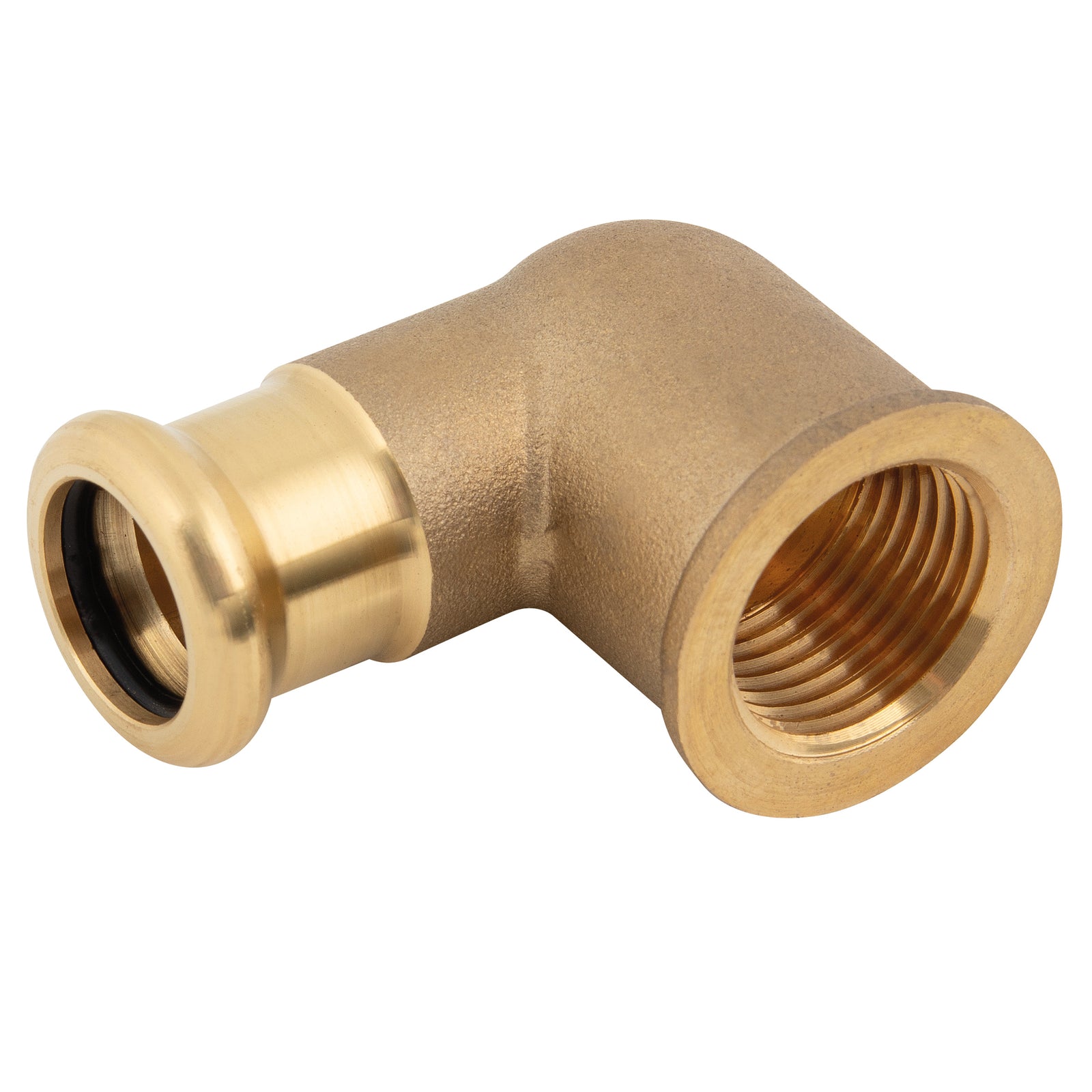 M-Press '6832015012 - 15mmx1/2" Bend 90 Deg Female Copper