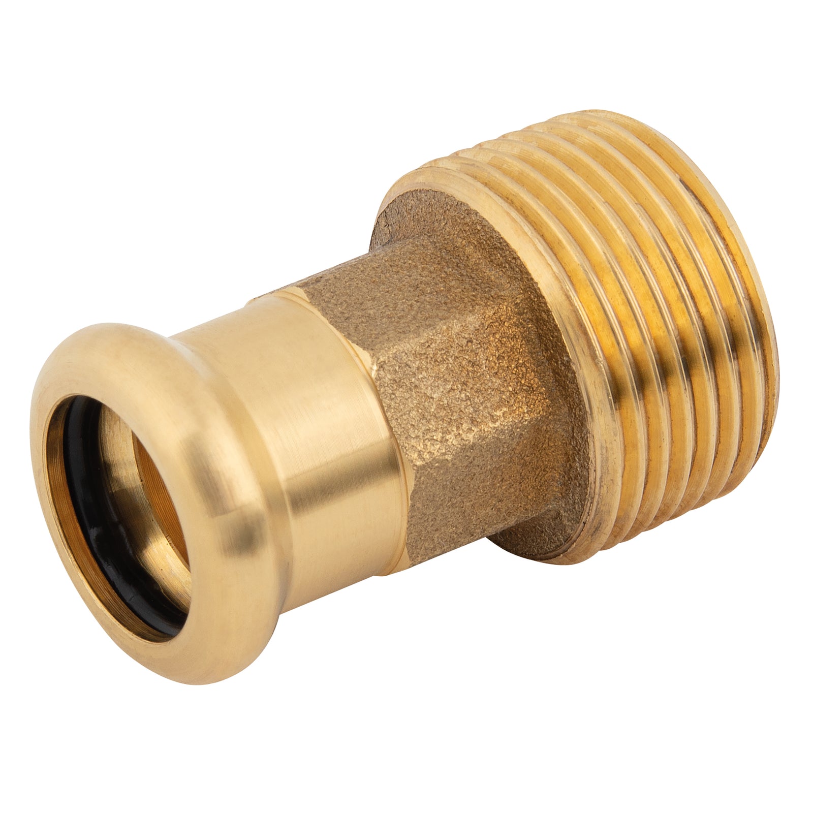 M-Press '6801035114 - 35mmx1 1/4" Male Adapter Copper