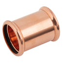 M-Press '790002222 - 22X22mm Straight Coupler Copper