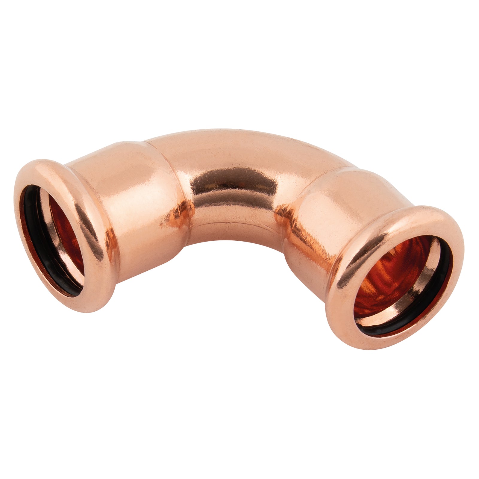 M-Press '792003535 - 35X35mm 90 Deg Elbow Copper, Hnbr Gas Approved Seal