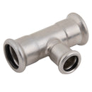 M-Press '12110543554 - 54X35X54 Reducing Tee Ss 316 Fitting