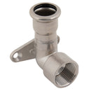 M-Press '1734022034 - 22mmx3/4" Wallplate Female Ss 316 Hnbr