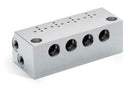 Image of K107-02 - Manifold to suit series k M5 ports 7 valve positions - Camozzi | Roladex UK