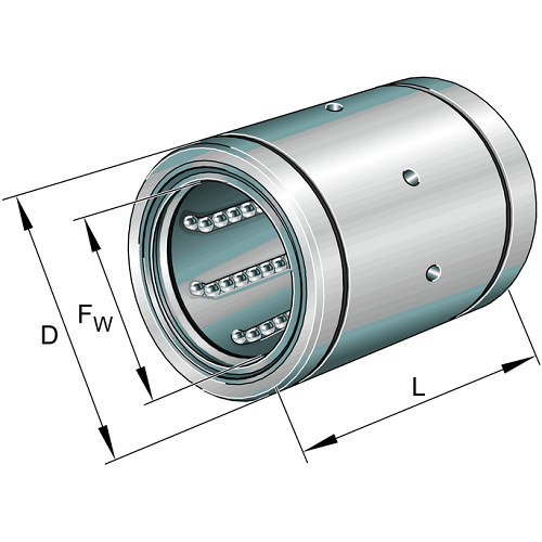 Image of REXROTH Linear Ball Bushing-KN-2558 - Roladex UK