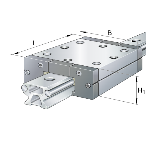 Image of INA Linear Track Roller-LFKL-25SF - Roladex UK