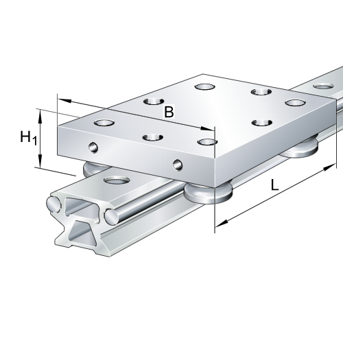 Image of INA Linear Track Roller-LFL-52SF - Roladex UK