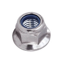 Image of RLDX Hexagon Nut NYLOC-M5X0.8FLANGED - Roladex UK
