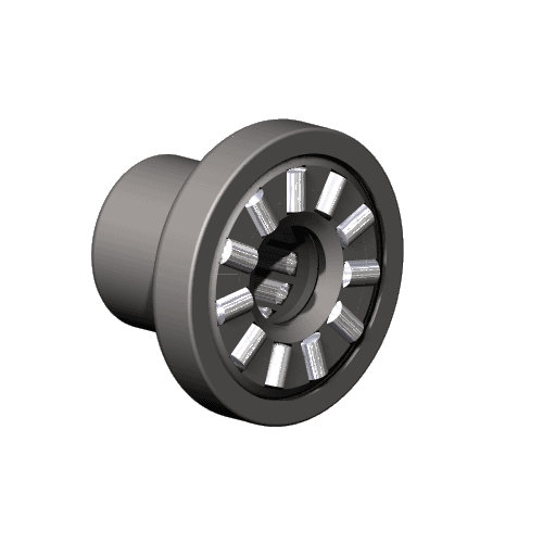 Image of NADELLA Combined Needle Bearing-RAX-735 - Roladex UK