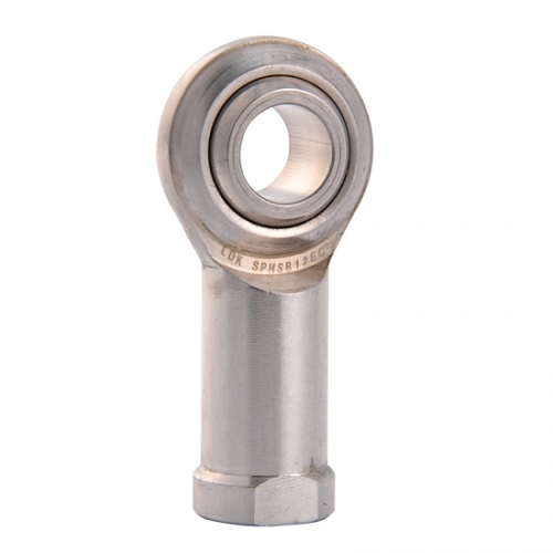 Image of LDK Stainless Steel Female Rod-End Bearing-RFQ-8U - Roladex UK