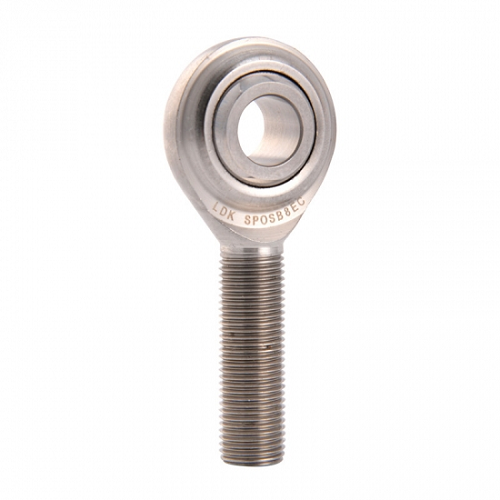 Image of LDK Stainless Steel Male Rod-End Bearing-RMLQ-6NU - Roladex UK