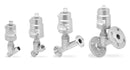 Image of ASX21-W025G1-05012 - 1 bsp st/st angle seat valve n/c - Camozzi | Roladex UK