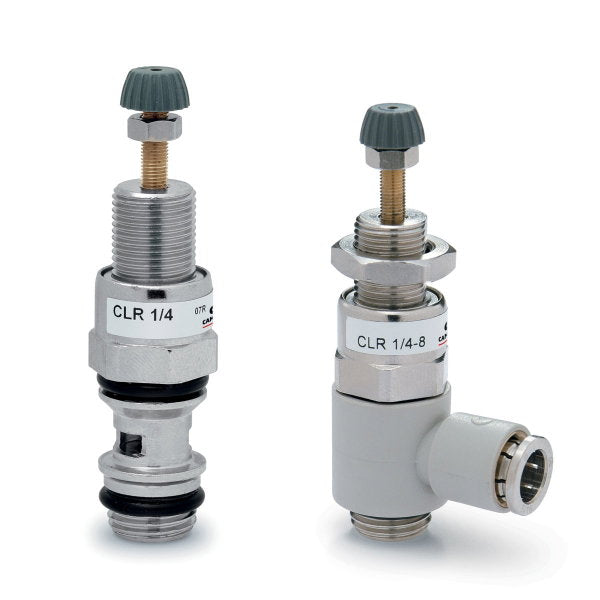 Image of CLR 1/8-4 - Plastic micro pressure regulator 1/8 4mm - Camozzi | Roladex UK